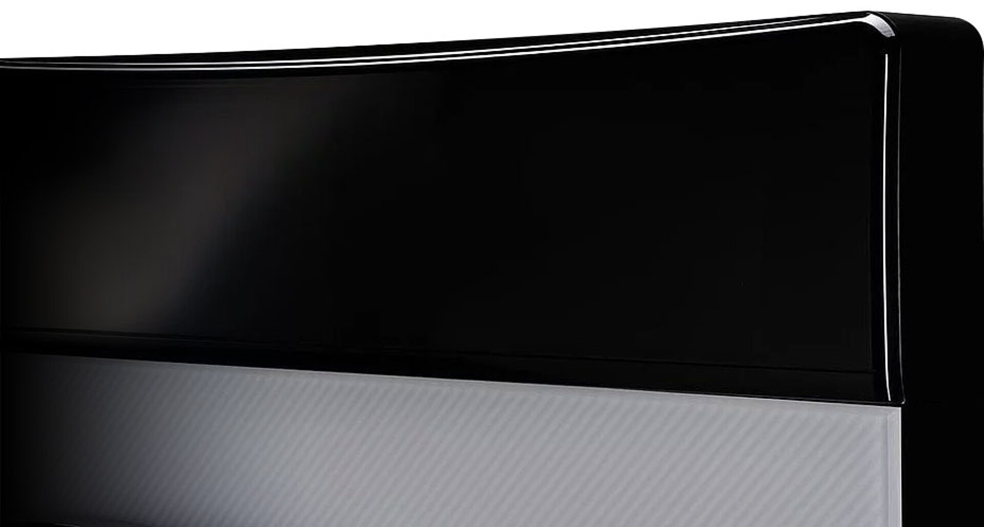 Waschmaschinendisplay im Shy Tech Design, hier auf dem Bild komplett dunkel